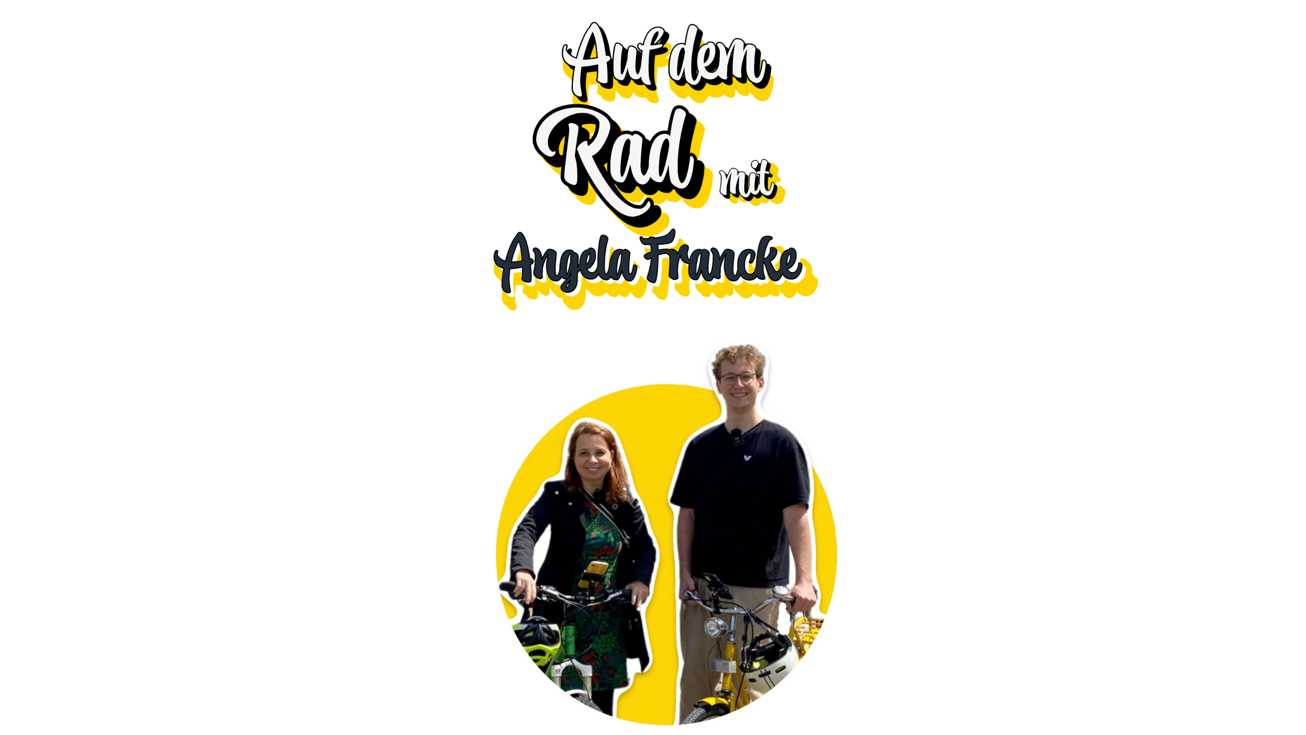 Auf dem Rad Interview mit Angela Francke zum Thema Radverkehr Nahmobilität Straßenzustand Mobilitätswende 